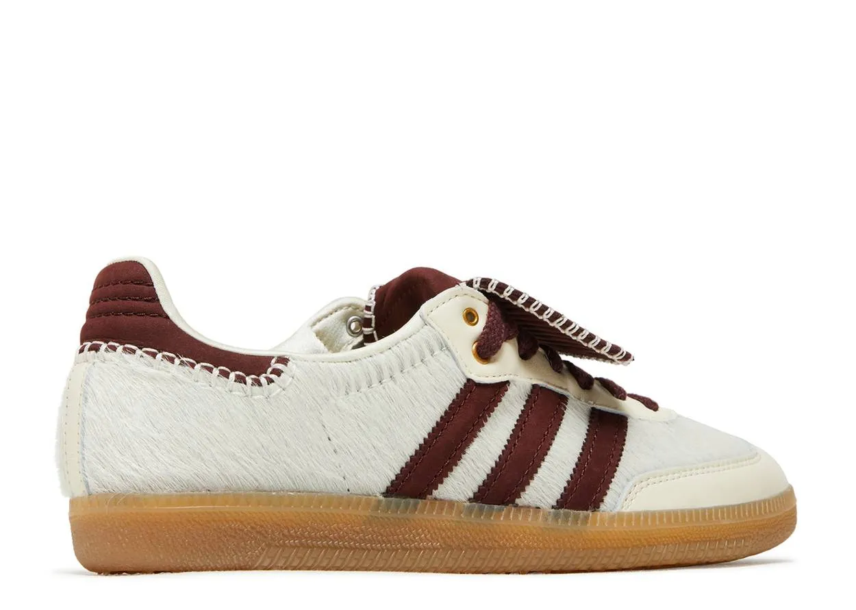 Adidas Samba Nylon Wales Bonner Cream White Pattern Play Join Step