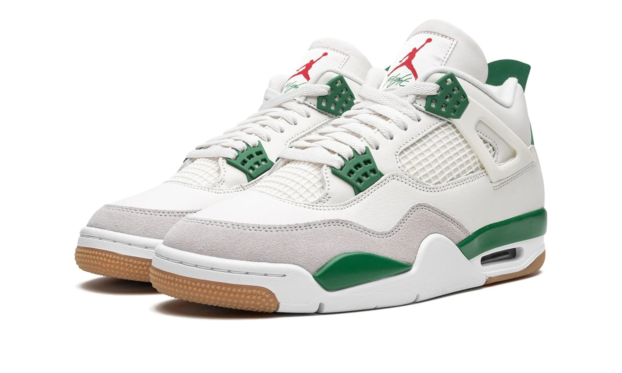 Jordan 4 Retro SB "Pine Green" Subtle tone Fashionable Style