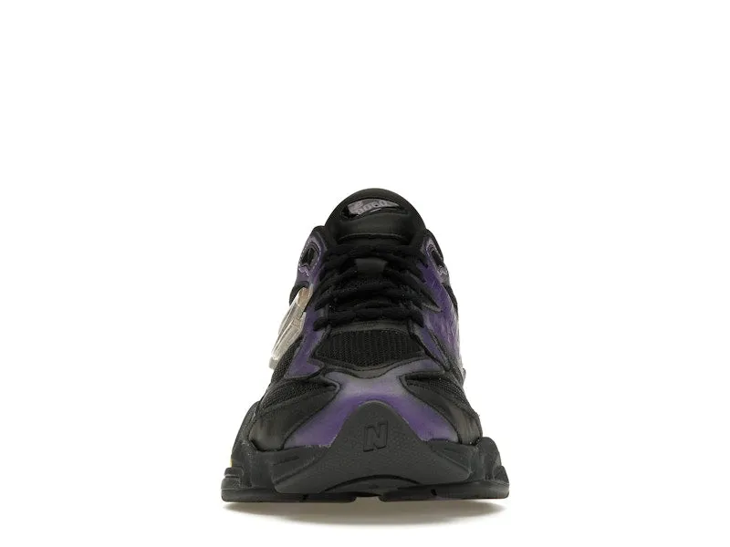 Joint Care Craftsmanship New Balance 9060 Mowalola Burglarwear Black Purple Yellow