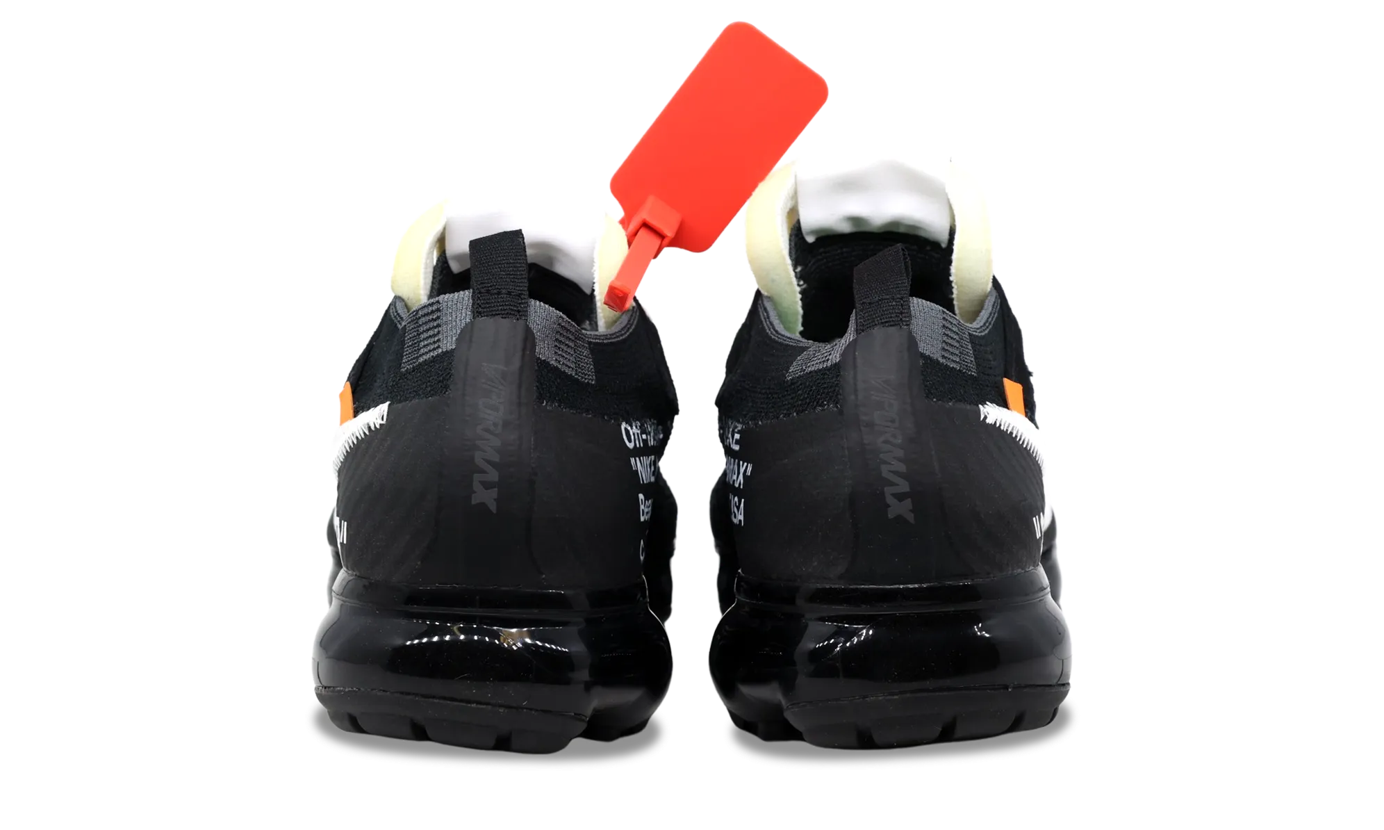 mud running shoes mountain - climate shoes Nike Air VaporMax x OFF-WHITE The Ten Black 2017 (AA3831-001) Men's Size 5-10