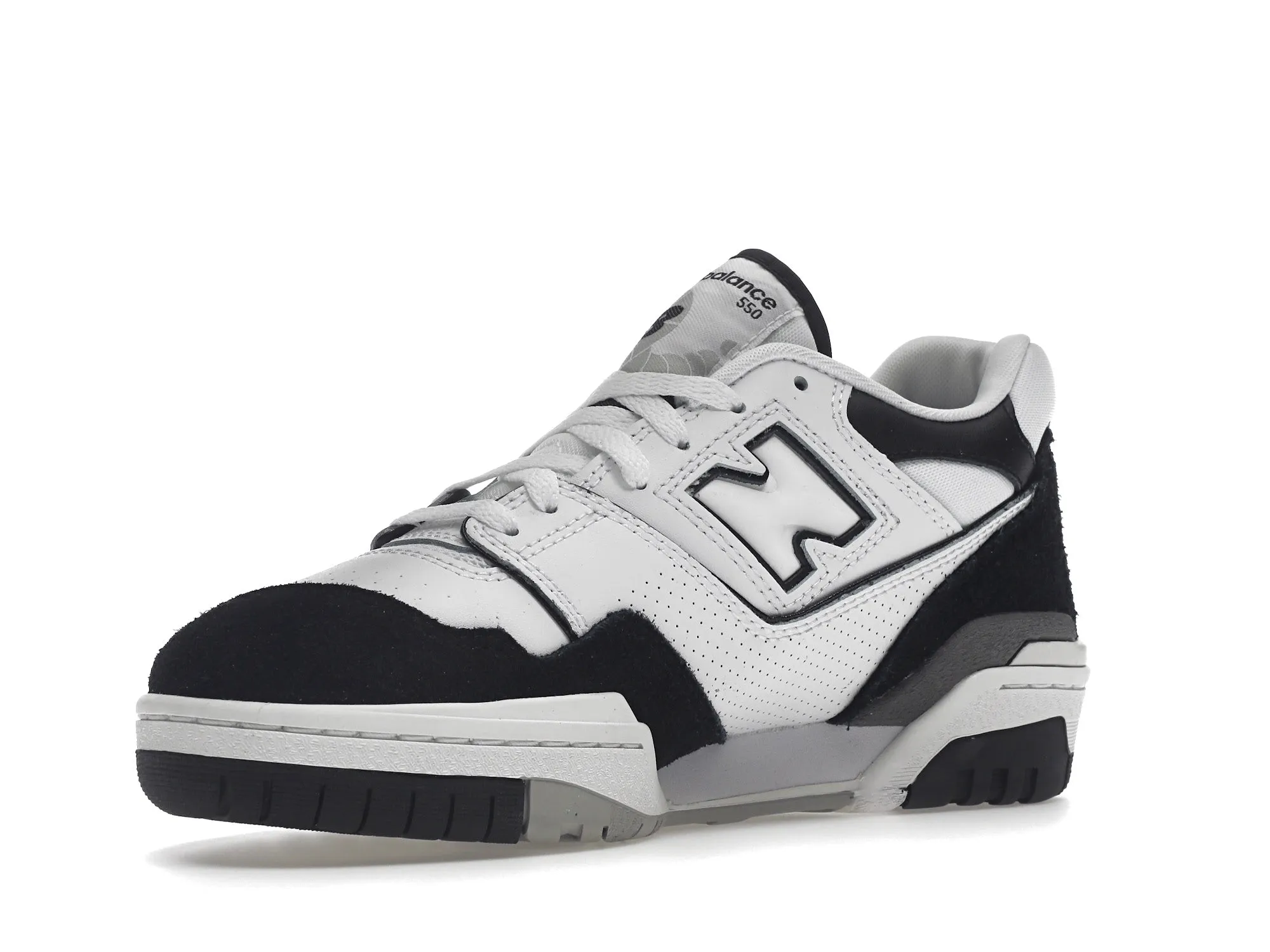 Gloss Mood New Balance 550 White Black Rain Cloud