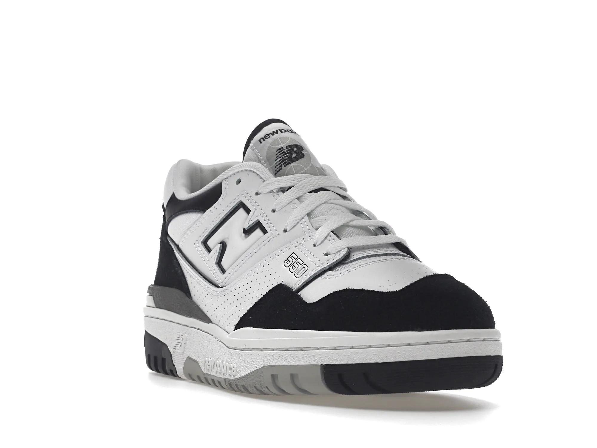 Pool Ready Early Jog New Balance 550 White Black Rain Cloud