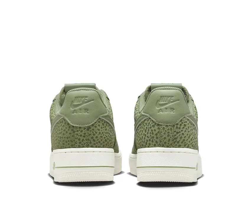 Nike Air Force 1 '07 Prm W "Safari Oil Green" Sunset Walk Quick   Dry