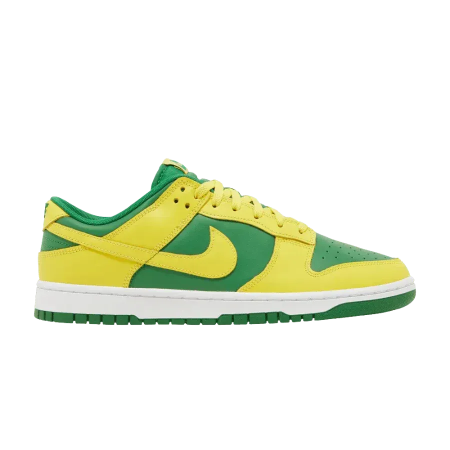 Nike Dunk Low Retro Reverse Brazil 2023 (DV0833-300) Men's Size 7-11 Comfort Guarantee City Proof