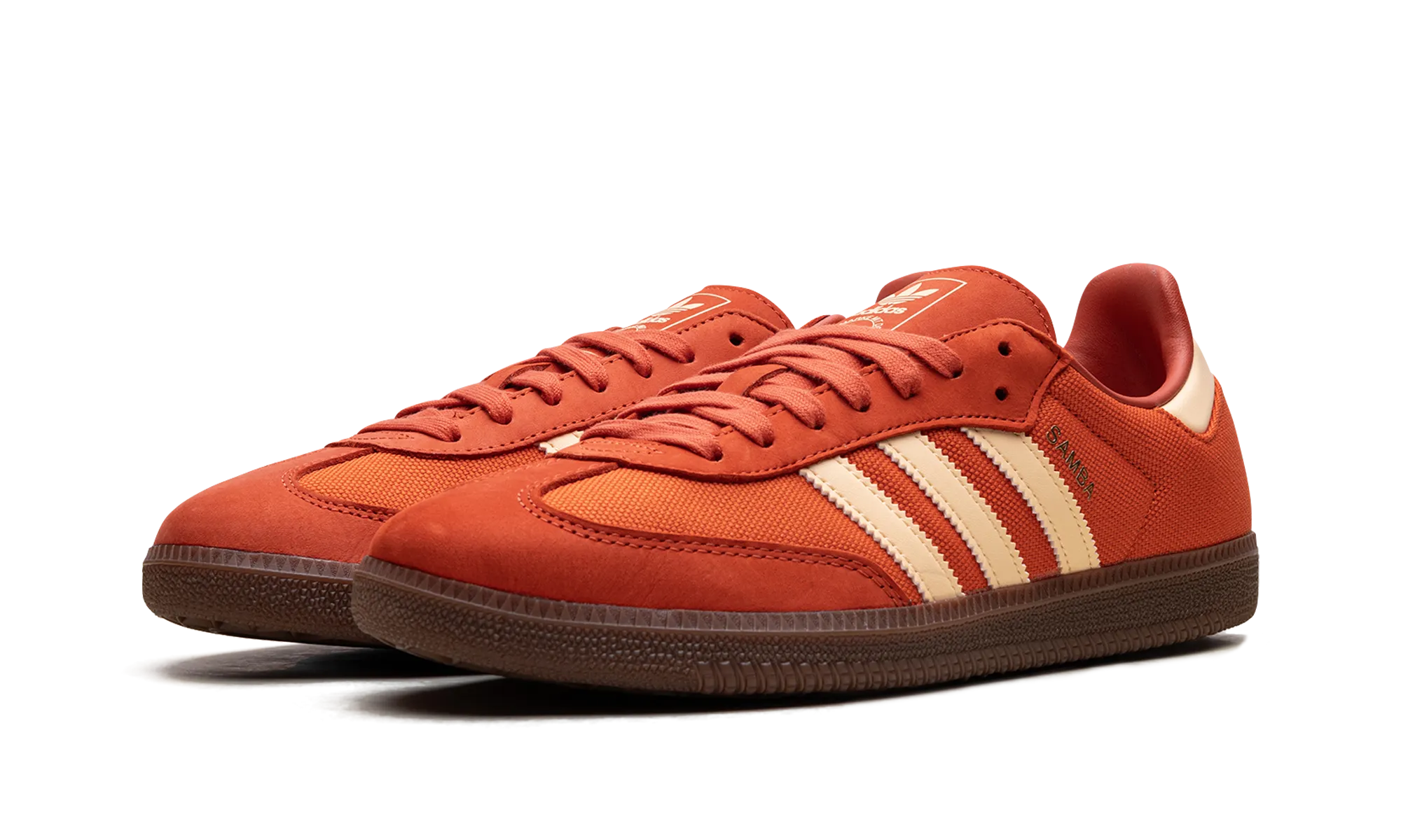 Samba OG "Collegiate Orange" Weekend Vibe