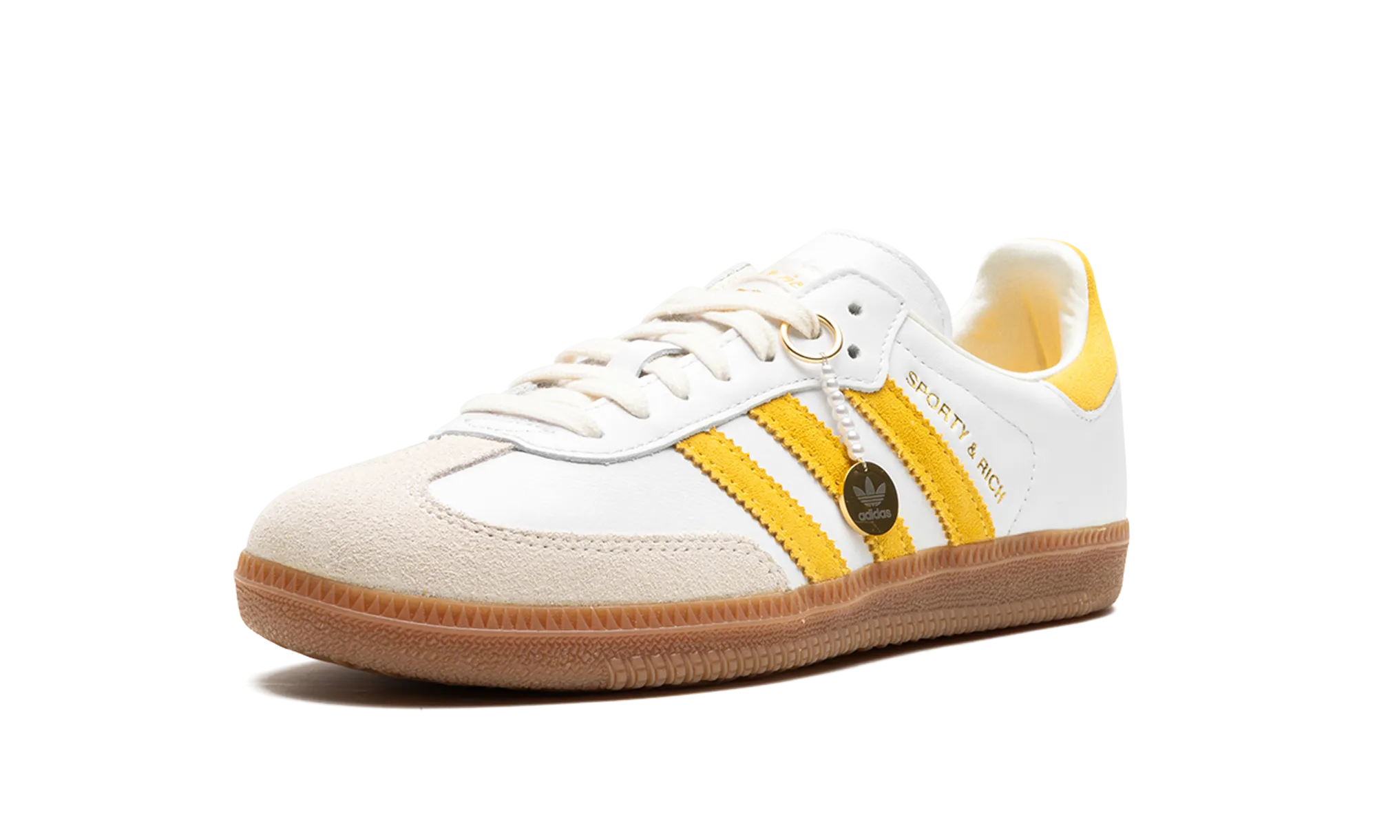 Soft   touch Samba OG "SPORTY & RICH - White Bold Gold"