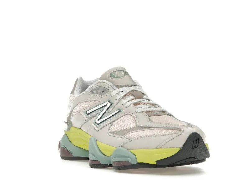 New Balance 9060 Moonbeam Vintage Rose Lime Hero Edge Wool Warm