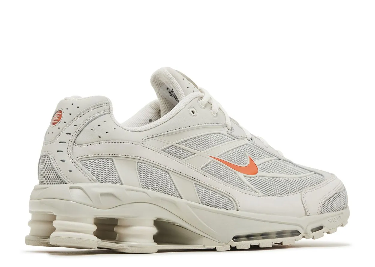Water Resistant Anti   Blister Nike Shox Ride 2 Light Bone Turf Orange