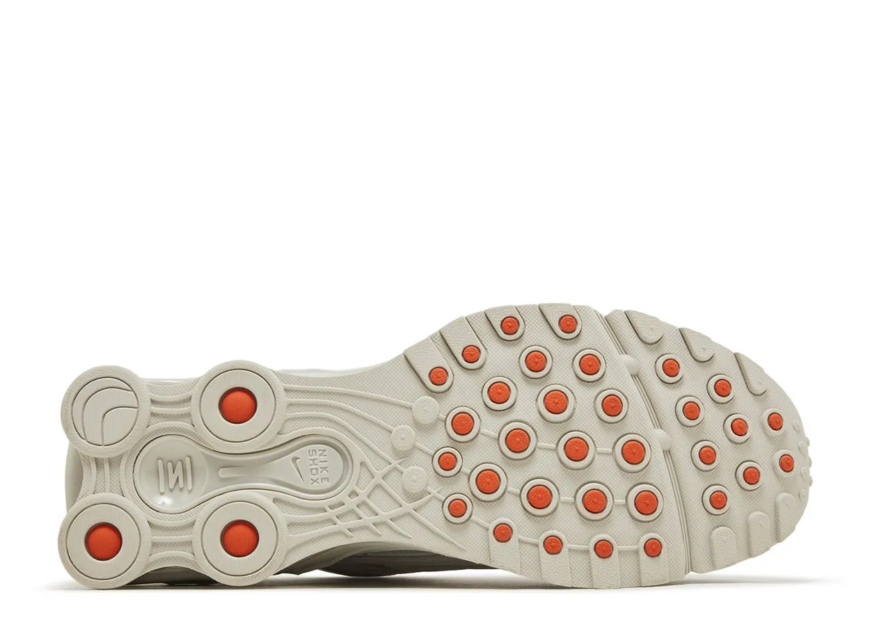 Nike Shox Ride 2 Light Bone Turf Orange personal achievement running shoe charm