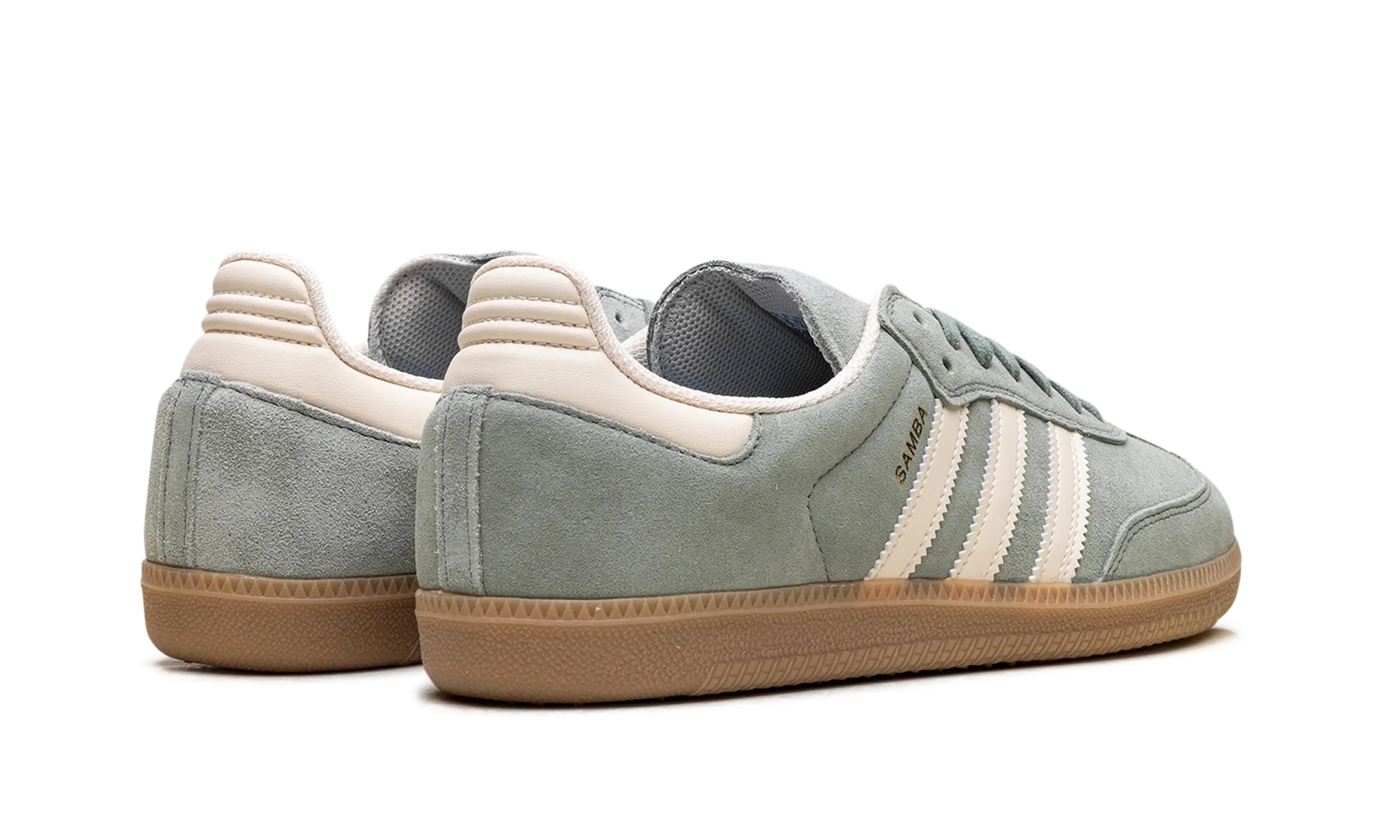 Fashionable Step Samba "Silver Green Wonder White"