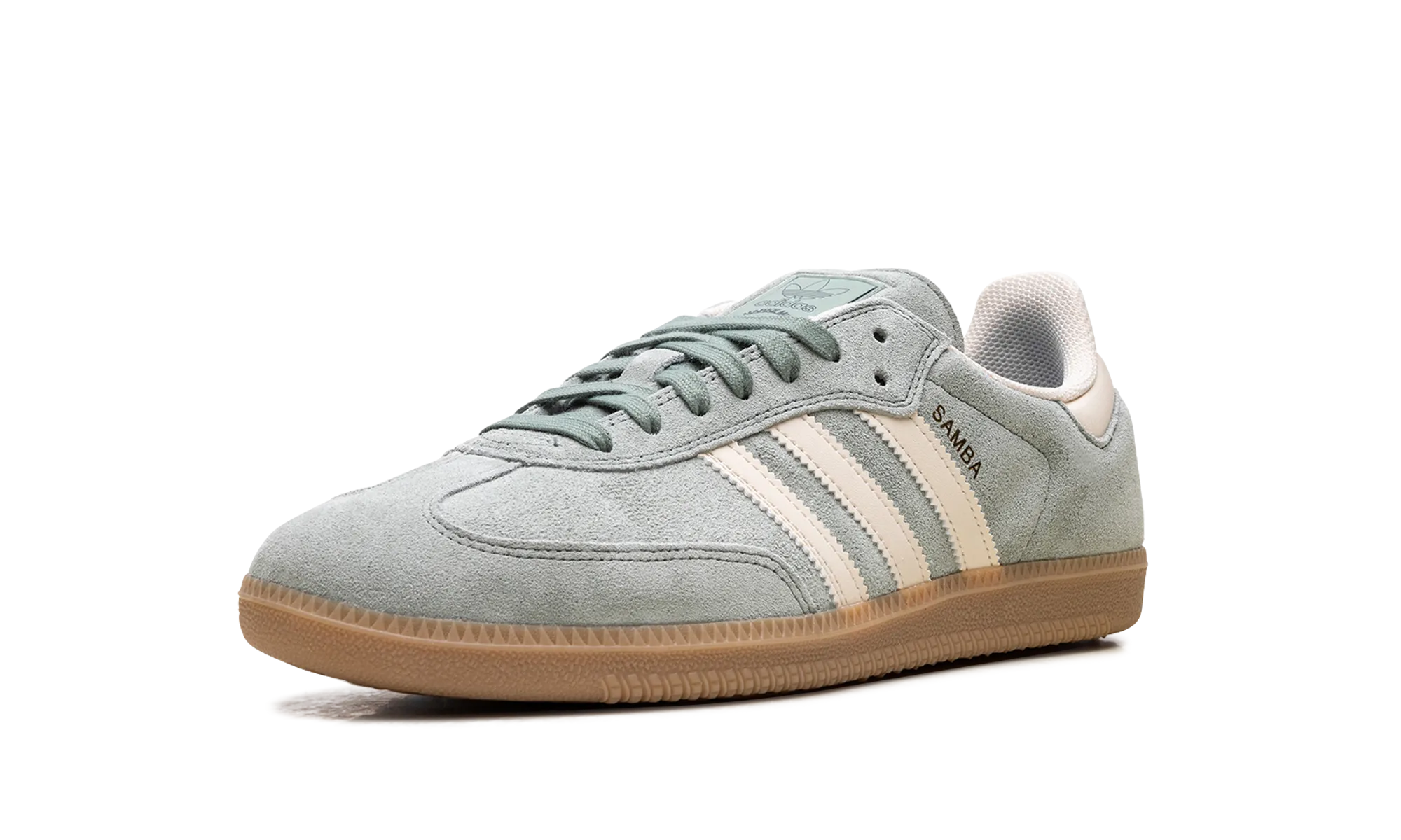 Enhanced grip Samba "Silver Green Wonder White"