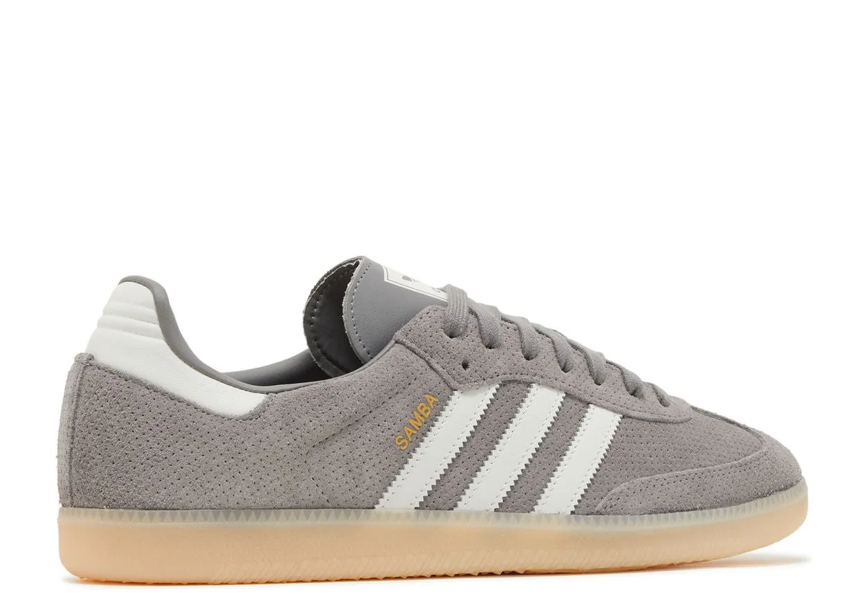 True Comfort Adidas Samba OG Grey Bliss Orange