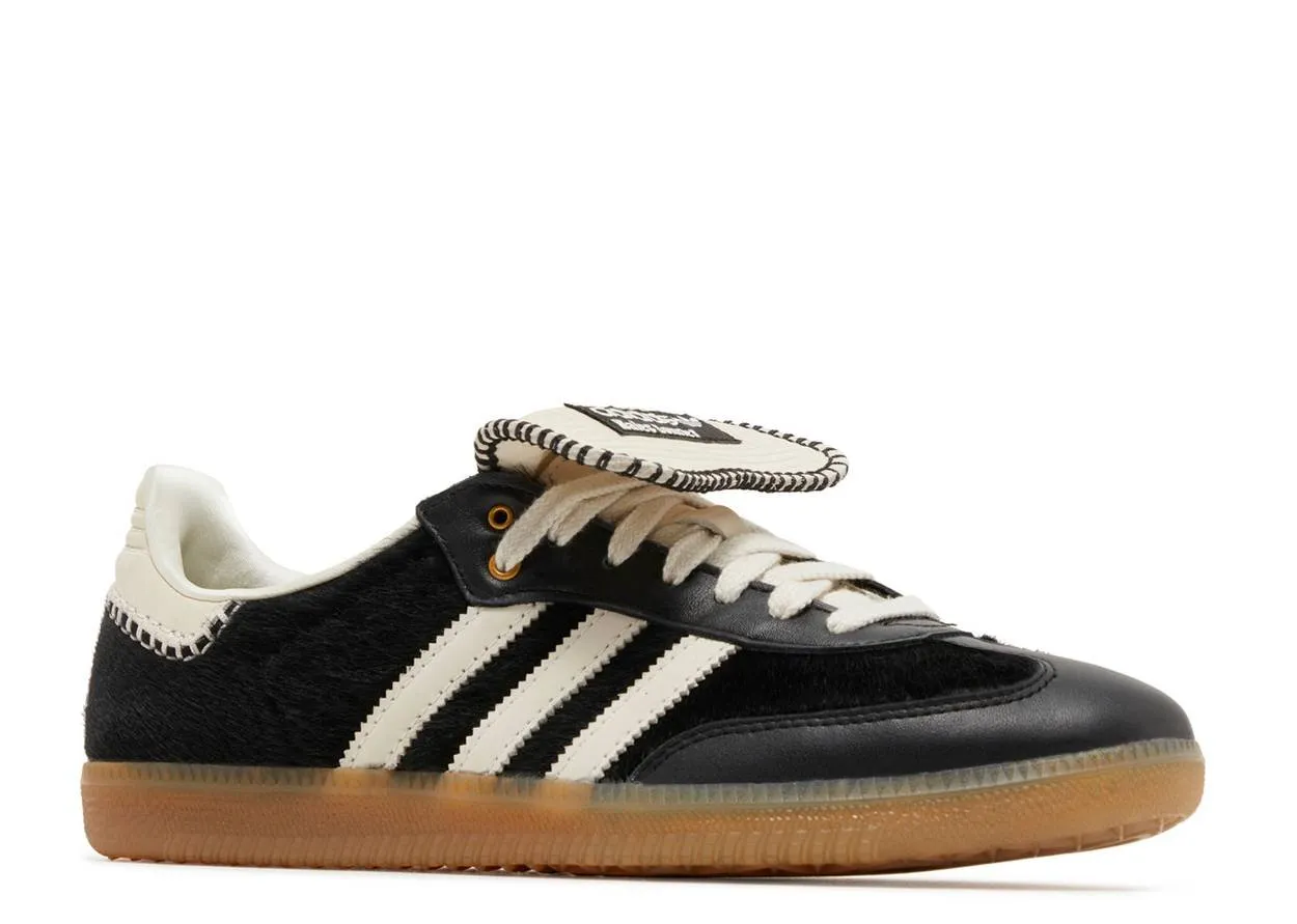 Adidas Samba Nylon Wales Bonner Core Black Brand Pop
