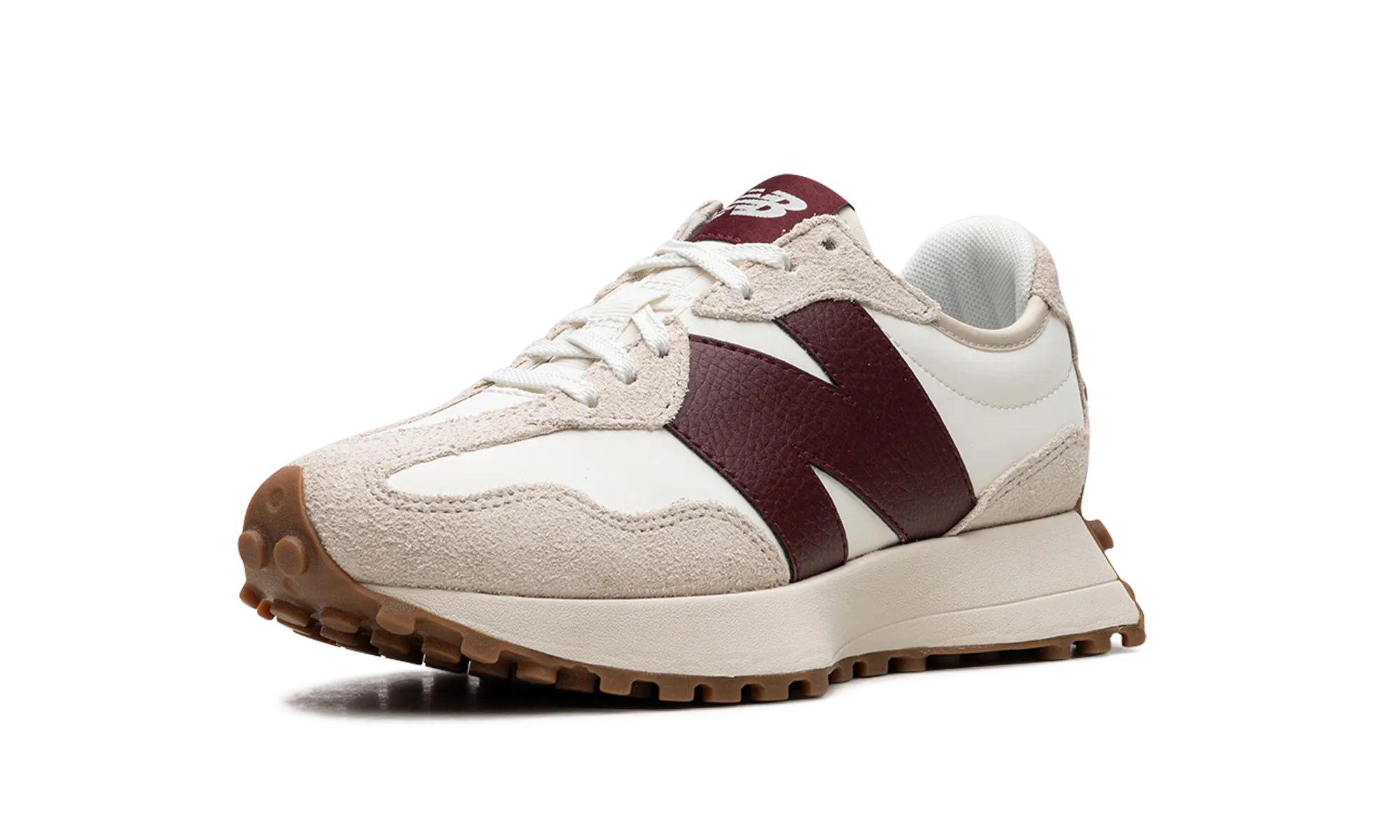 327 WMNS "Moonbeam Classic Burgundy" Everyday Style Travel Daily