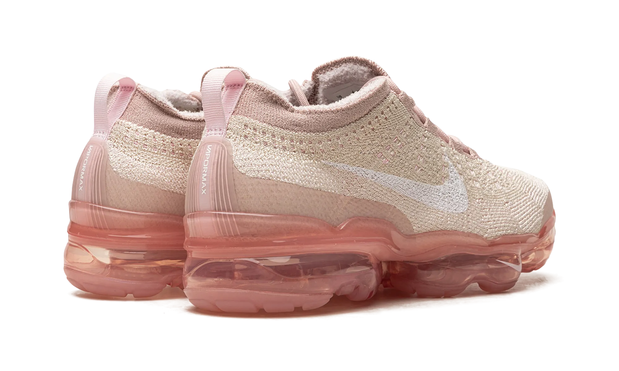 Soft midsoles extra - narrow running wear AIR VAPORMAX 2023 FLYKNIT WMNS "Oatmeal Pearl Pink"