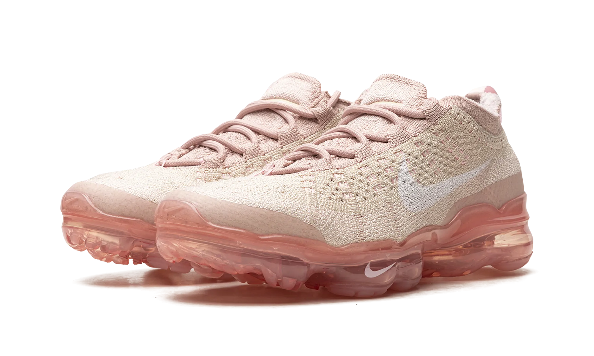 running in international races shoes sprinter AIR VAPORMAX 2023 FLYKNIT WMNS "Oatmeal Pearl Pink"