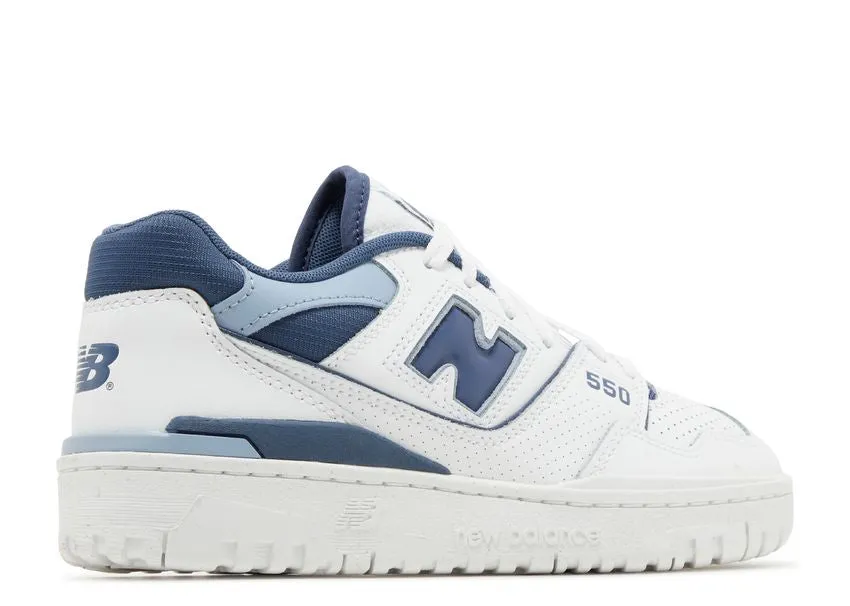 New Balance 550 White Vintage Indigo Tea Run Everyday Wearability