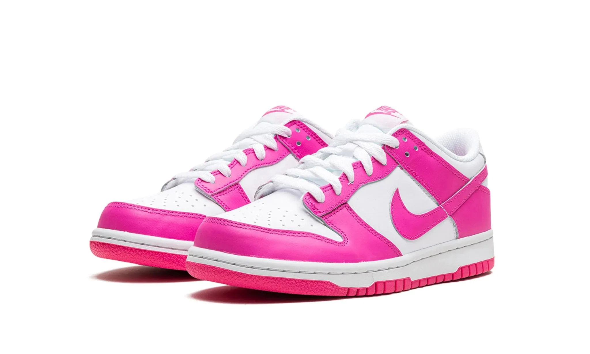 Nike Dunk Low "Laser Fuchsia" Grade School Cloud Comfort