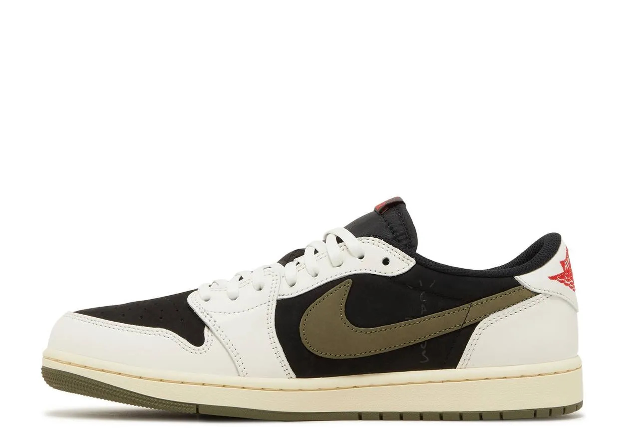 Cool Lifestyle Air Jordan 1 Low OG SP Travis Scott Olive
