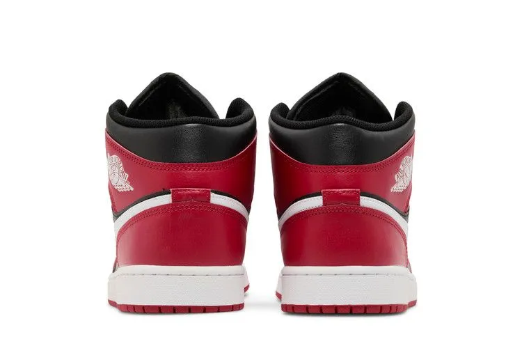 Air Jordan 1 Mid 'Gym Red Black White' Sturdy sole Garden Tour