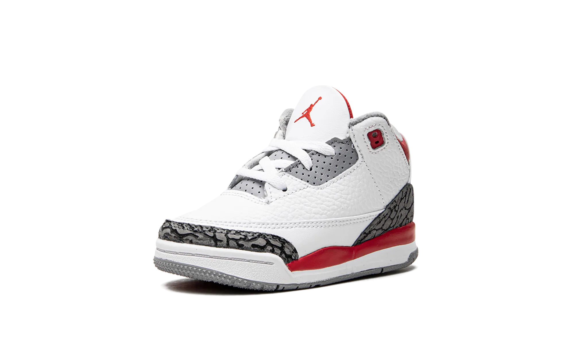 Air Jordan 3 Retro TD "Fire Red" Comfortable Upper Classic Comfort