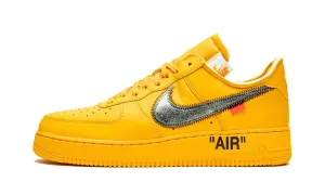 Breathe Flow Nike x Off-White AF1 "University Gold Metallic Silver"