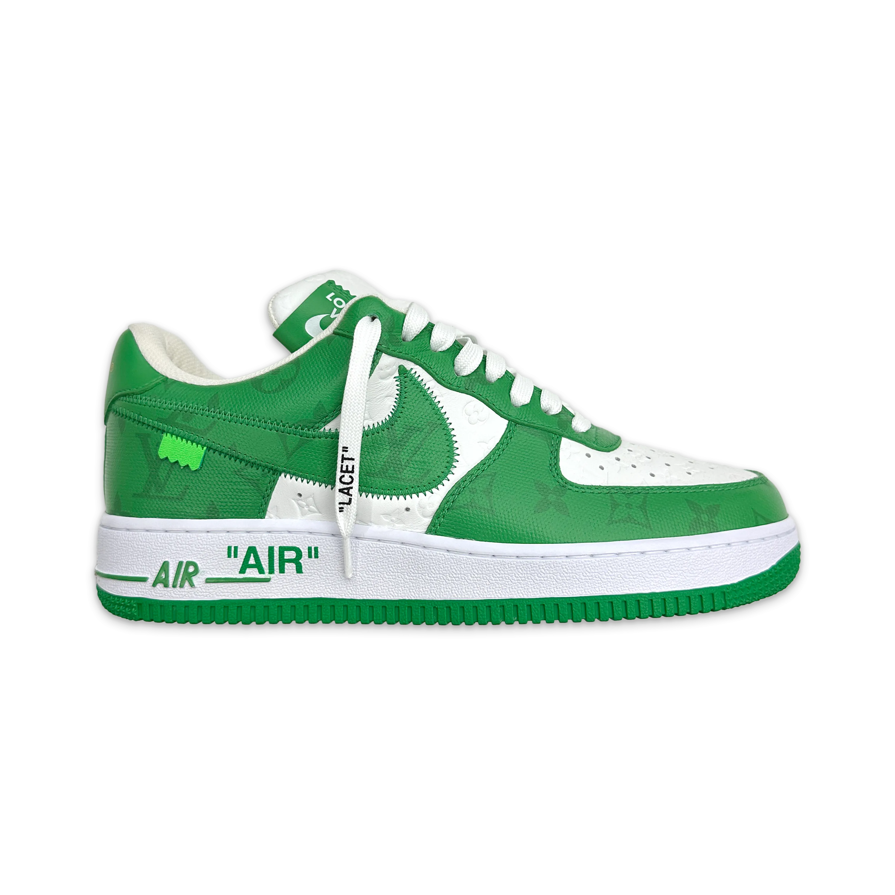 Active Step On Road Air Force 1 Low ??White Green??