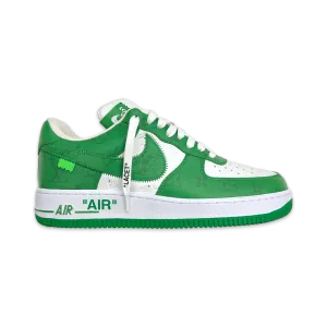Subtle tone Sweat   wicking Air Force 1 Low ??White Green??