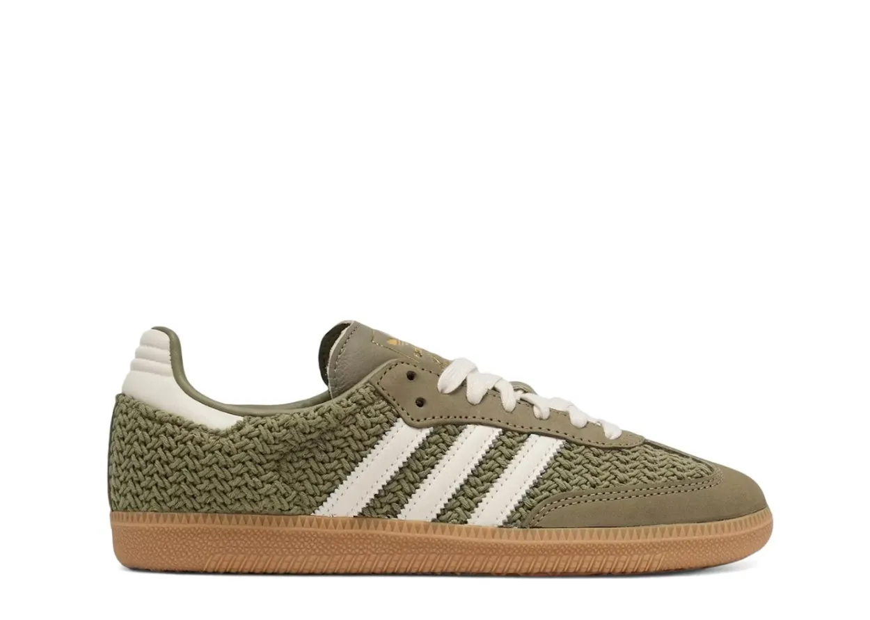 Adidas Samba OG Crochet Pack Orbit Green Relax Mood