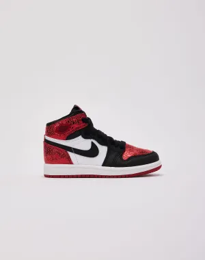 Jordan Air Jordan 1 Retro High OG 'Ruby' Pre-School Leather Upper Rapid pace