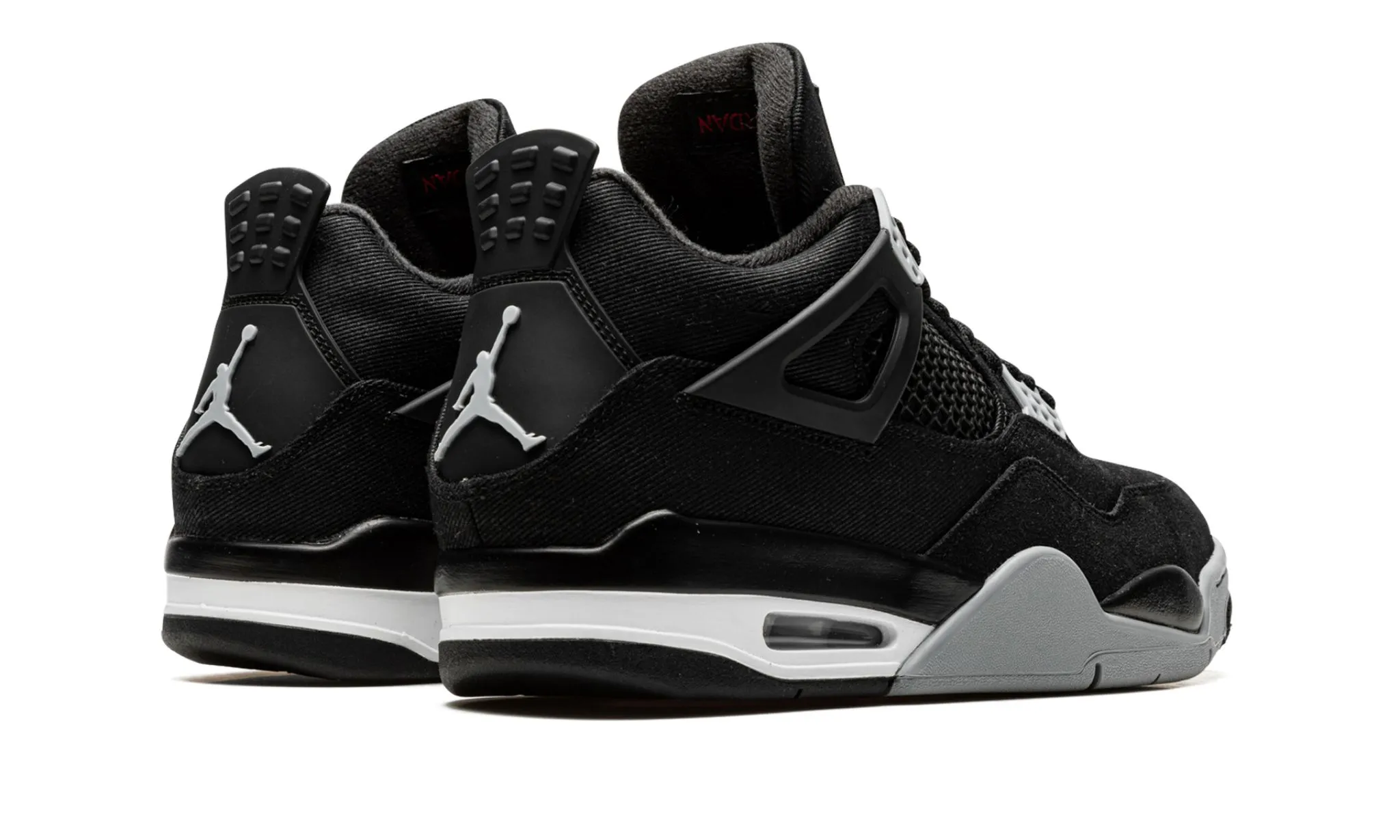 Jordan 4 Retro "Black Canvas" Night Style