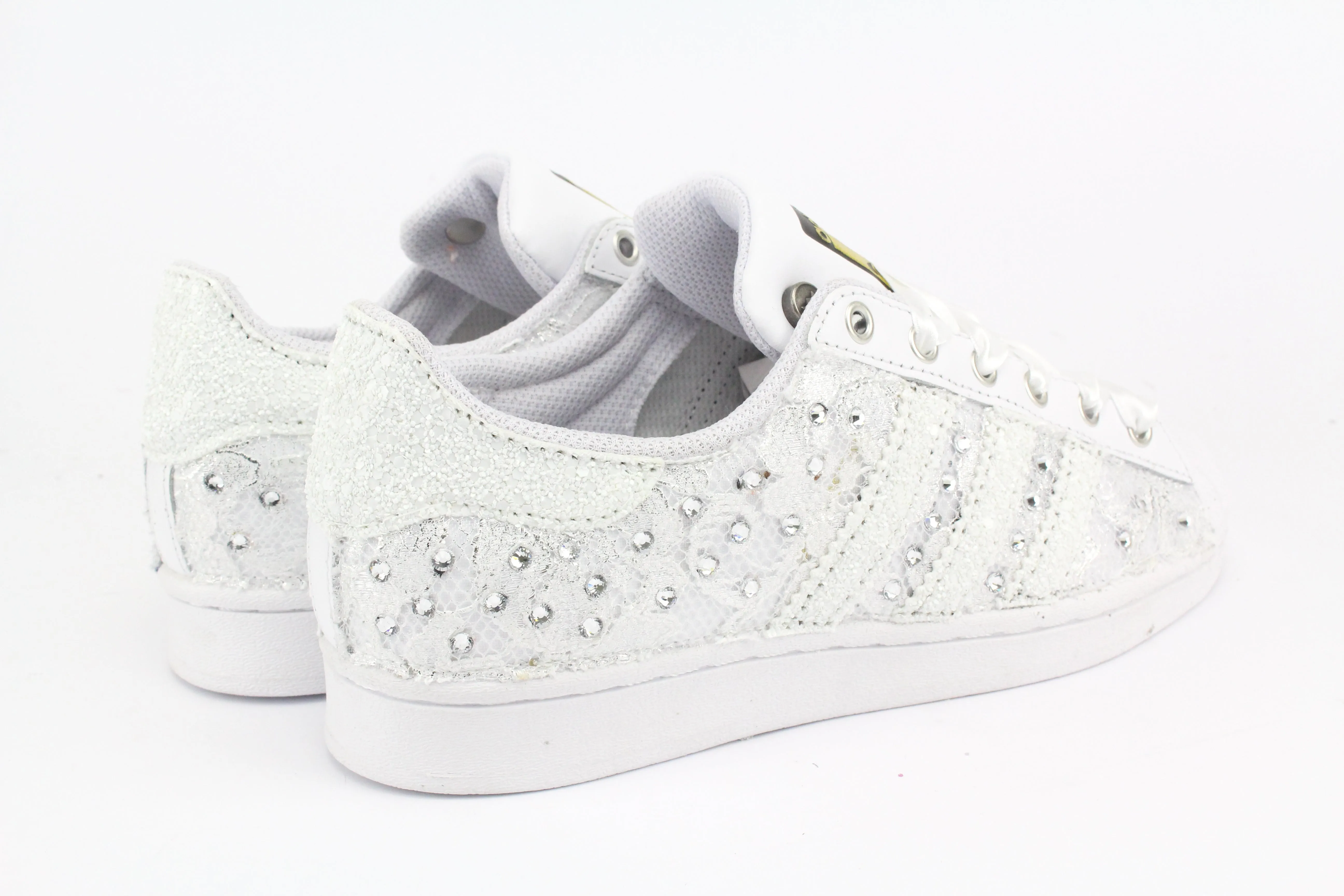 Relax Vibes Adidas Superstar Pizzo White & Strass Termo