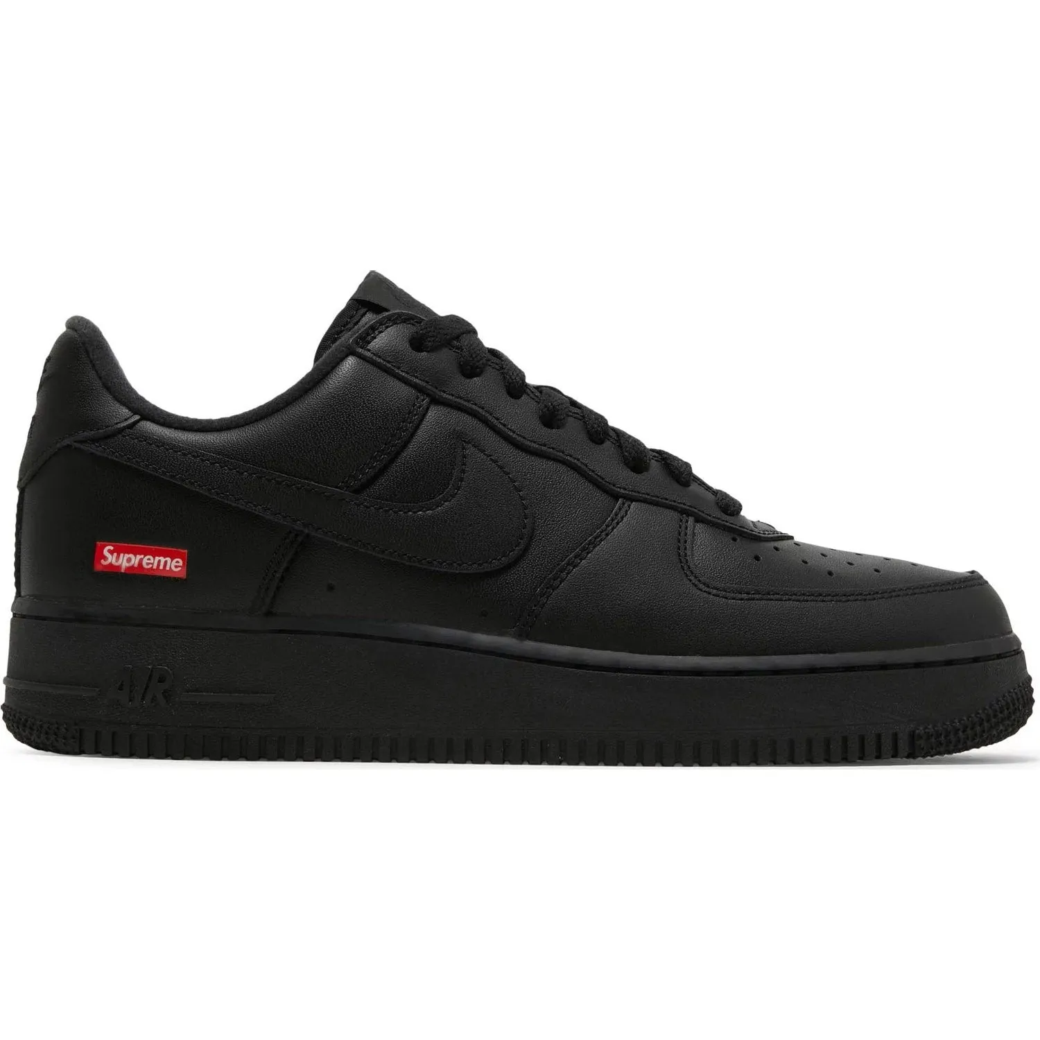 Always Ready Mesh Fabric Nike Air Force 1 Low x Supreme Black 2020 (CU9225-001) Men's Size 5-15