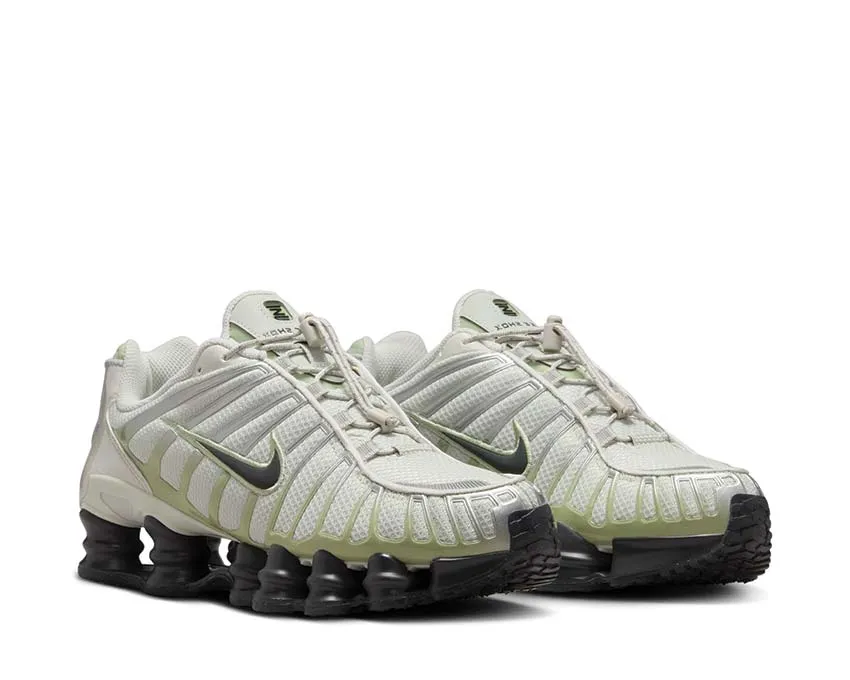 Shock Absorbing low - heeled shoes Nike Shox TL "Olive Aura"