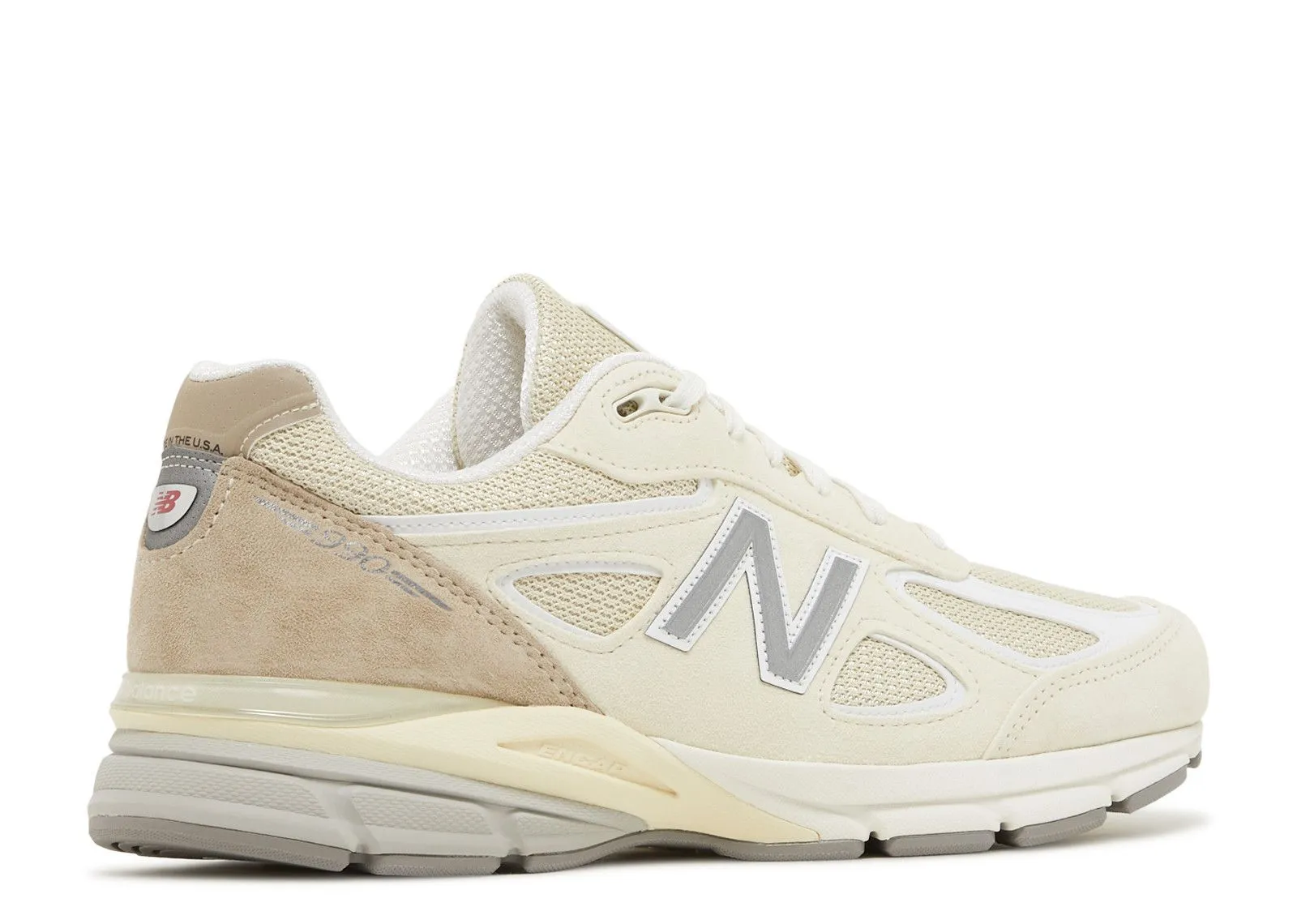Stylish Edge Foldable Build New Balance 990v4 MiUSA Limestone