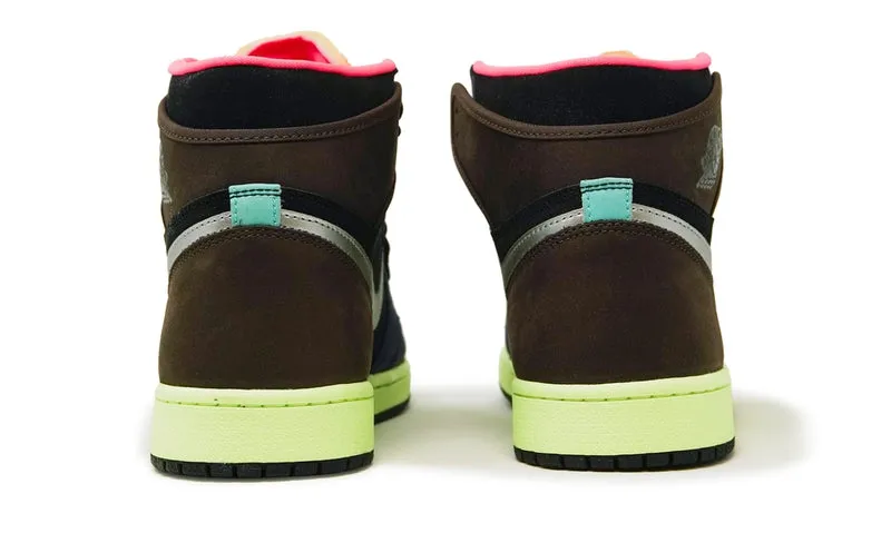 Soft Layers Sunny Walk Nike Jordan 1 Retro High Tokyo Bio Hack (555088-201) Men's Size 8-11