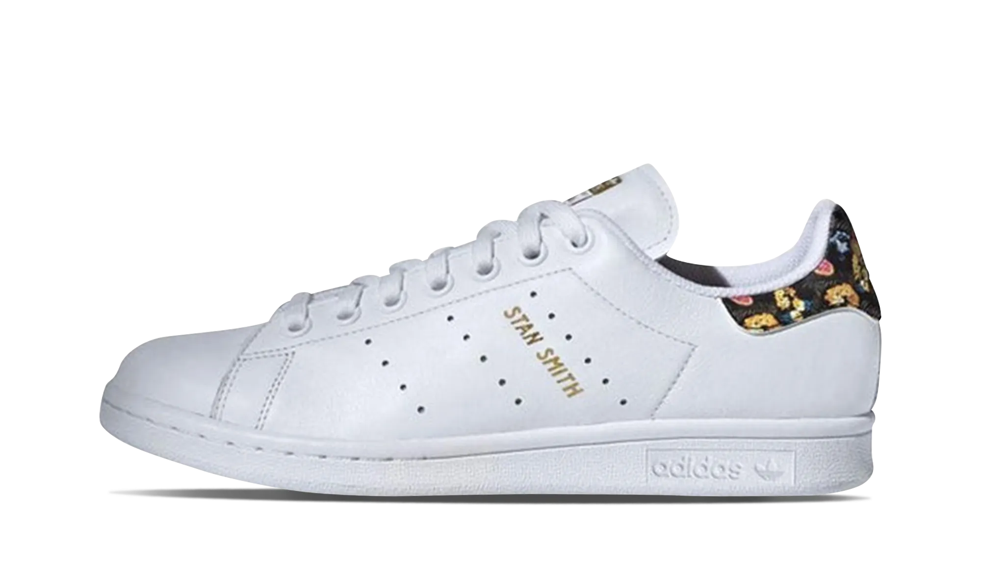 Light Jog Quiet Move Stan Smith WMNS "White Gold Floral"
