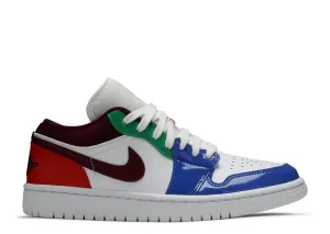 Platform Sole Air Jordan 1 Low Multi-Color