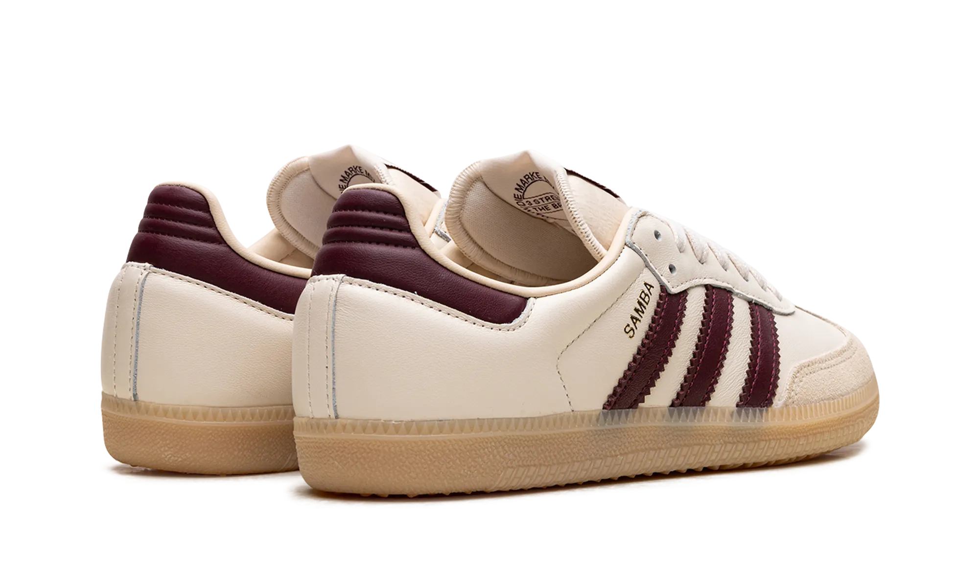 Samba OG "Cream White / Burgundy" Tunnel Step