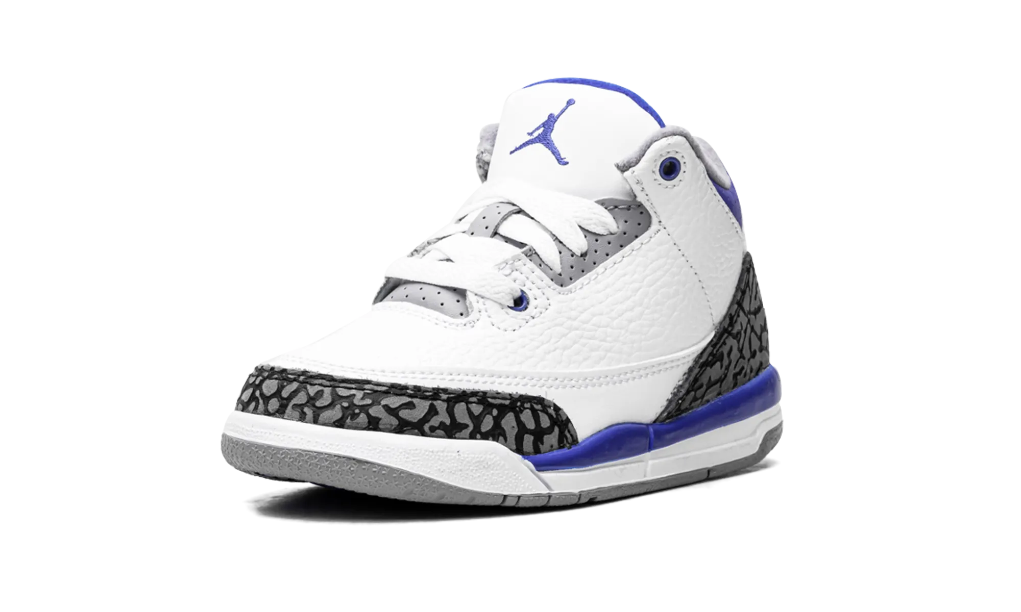 Buckle Design Non-Slip Design Air Jordan 3 PS "Racer Blue"