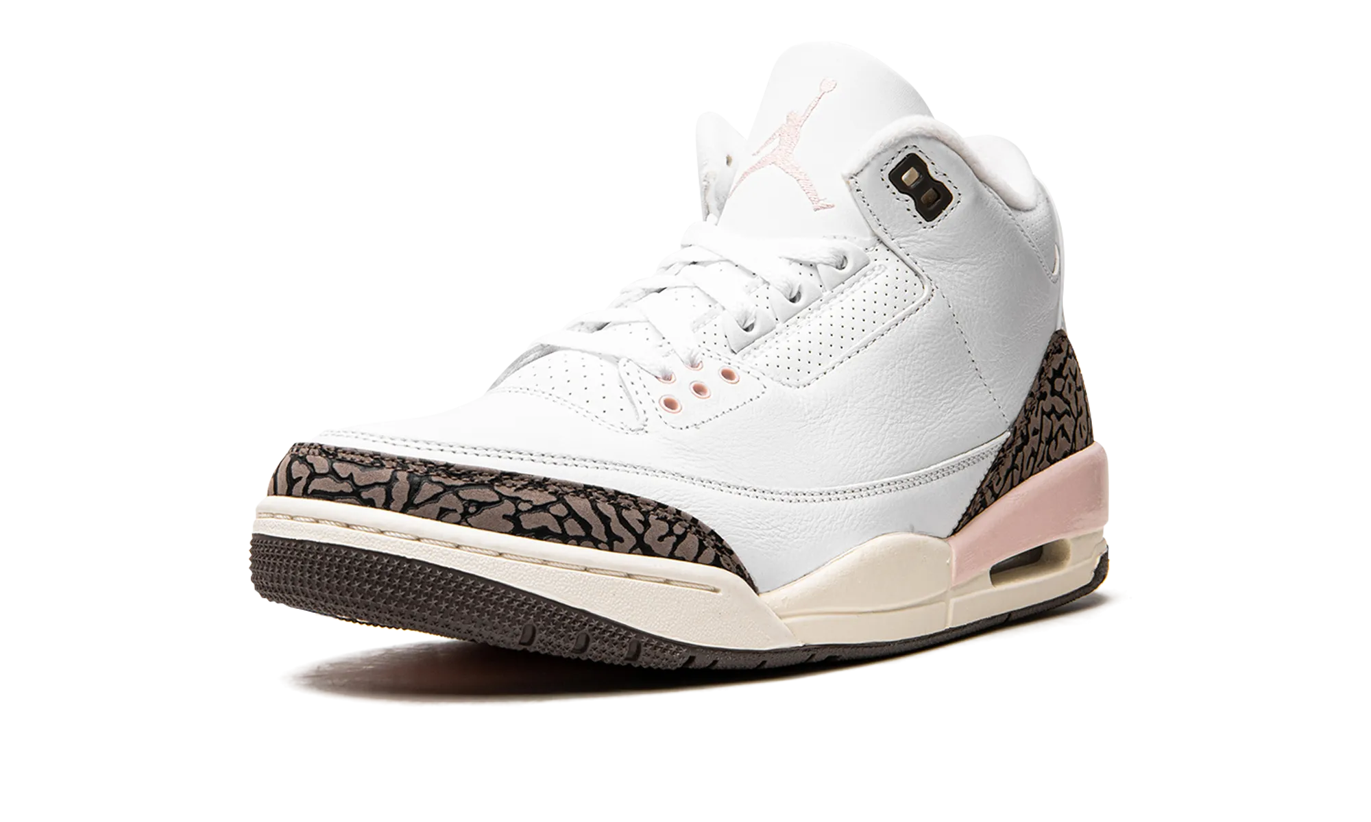 AIR JORDAN 3 WMNS "Dark Mocha" Slim Footprint Fashionable Fit