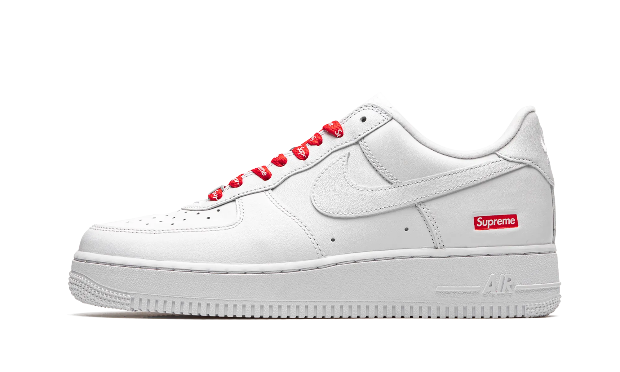 Nike X Supreme AF1 Low "Box Logo" White No Hassle