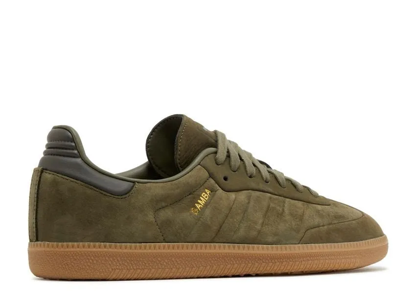 Adidas Samba OG Olive Strata Gum Outdoor Style