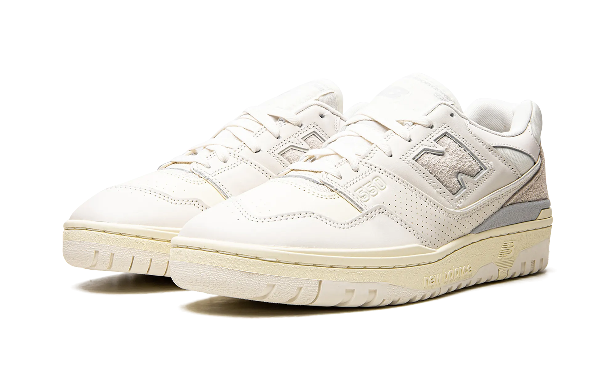 550 "Aim?? Leon Dore - White Leather" Sprint Run