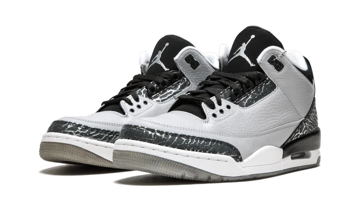 Air Jordan 3 Retro "Wolf Grey" College Trend