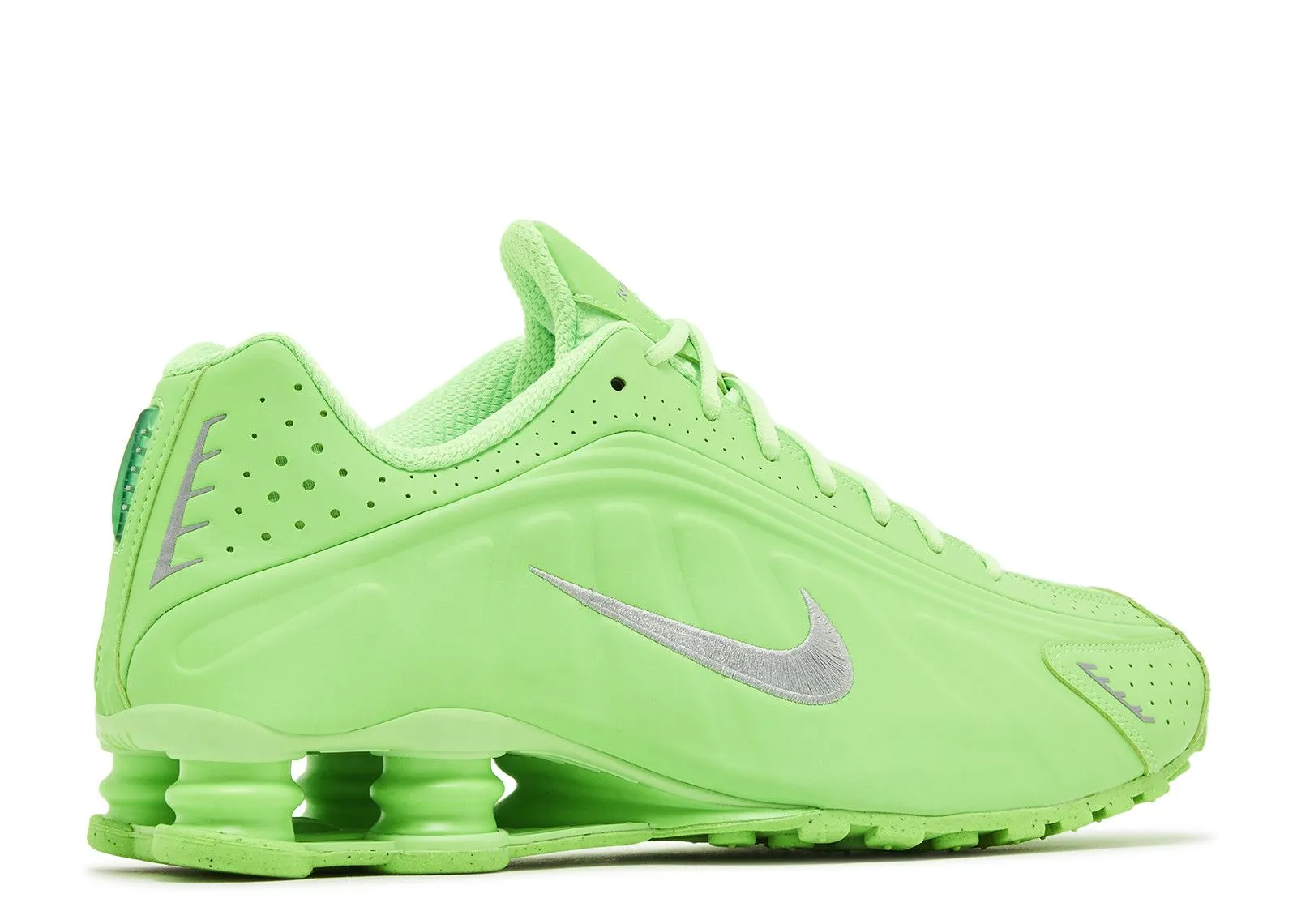 Antibacterial Good Arch Support Nike Shox R4 Green Strike