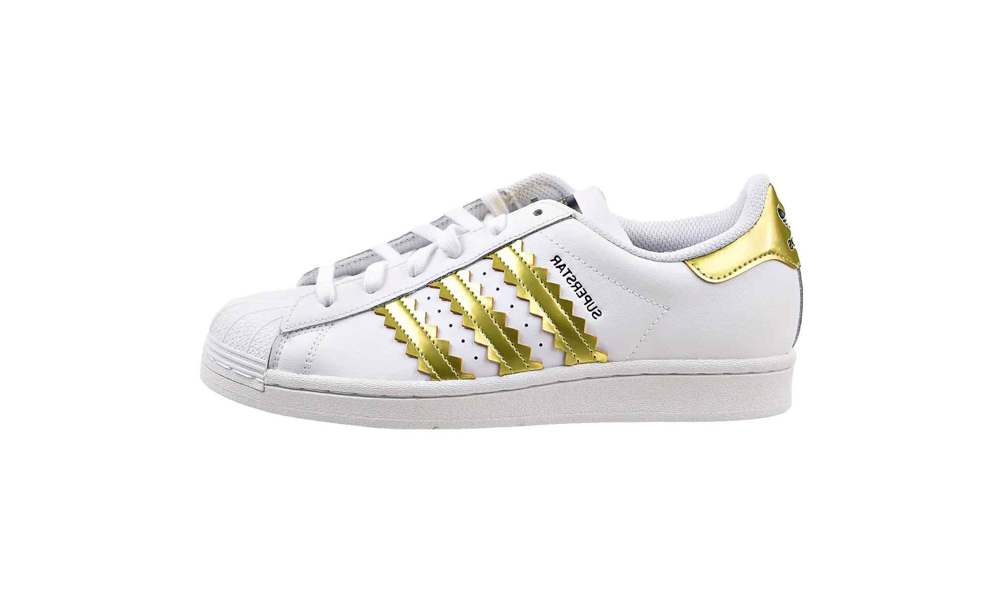 Superstar WMNS "Cloud White / Matte Gold" Break Walk