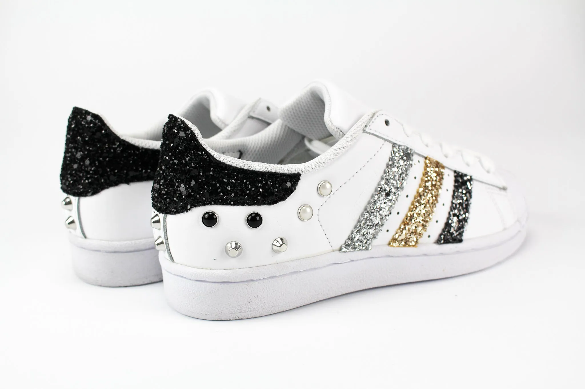 Flex Hike Adidas Superstar Multiglitter & Borchie