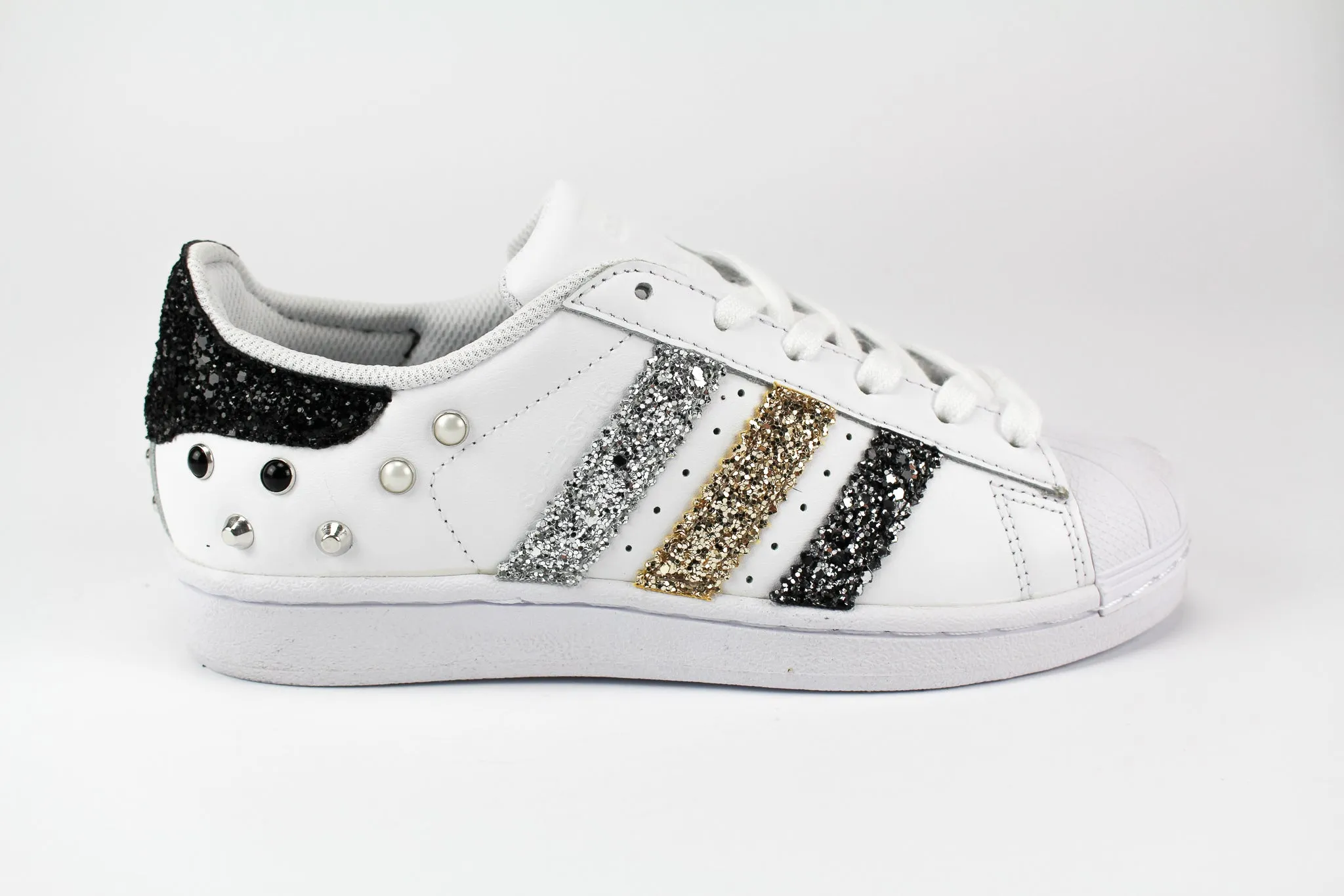 Chic Accent Adidas Superstar Multiglitter & Borchie