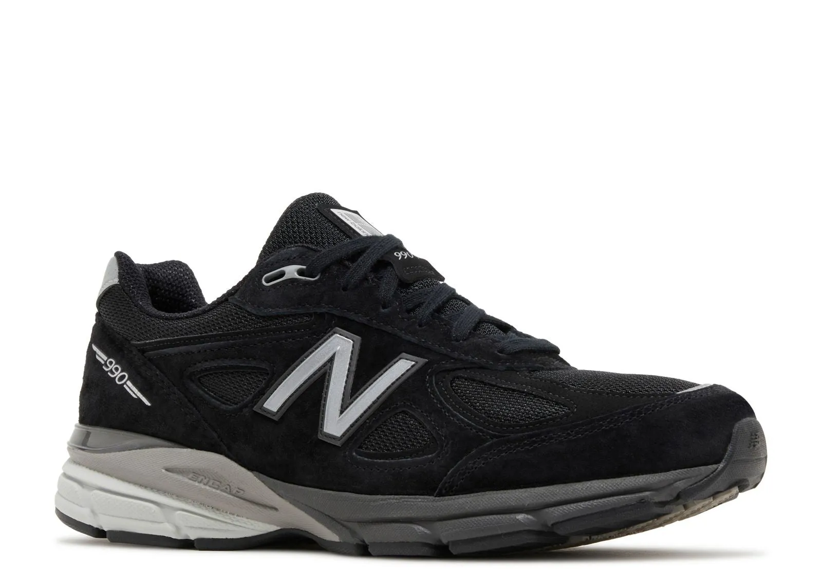 Stitch Free New Balance 990v4 MiUSA Black Silver